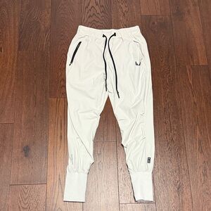 ASRV Tetra Lite DSG 0477 Men's Cream Jogger Pants